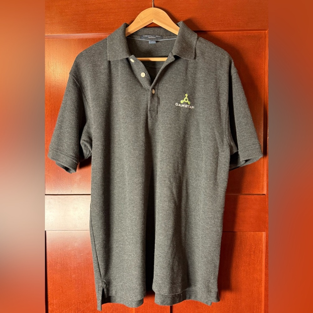 GAMER Gray Polo Shirt for Men “Gametap”